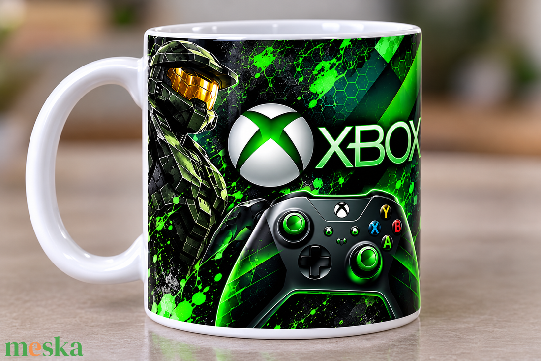 Xbox Bögre - otthon & életmód - konyhafelszerelés, tálalás - tálalás - bögre & csésze - Meska.hu