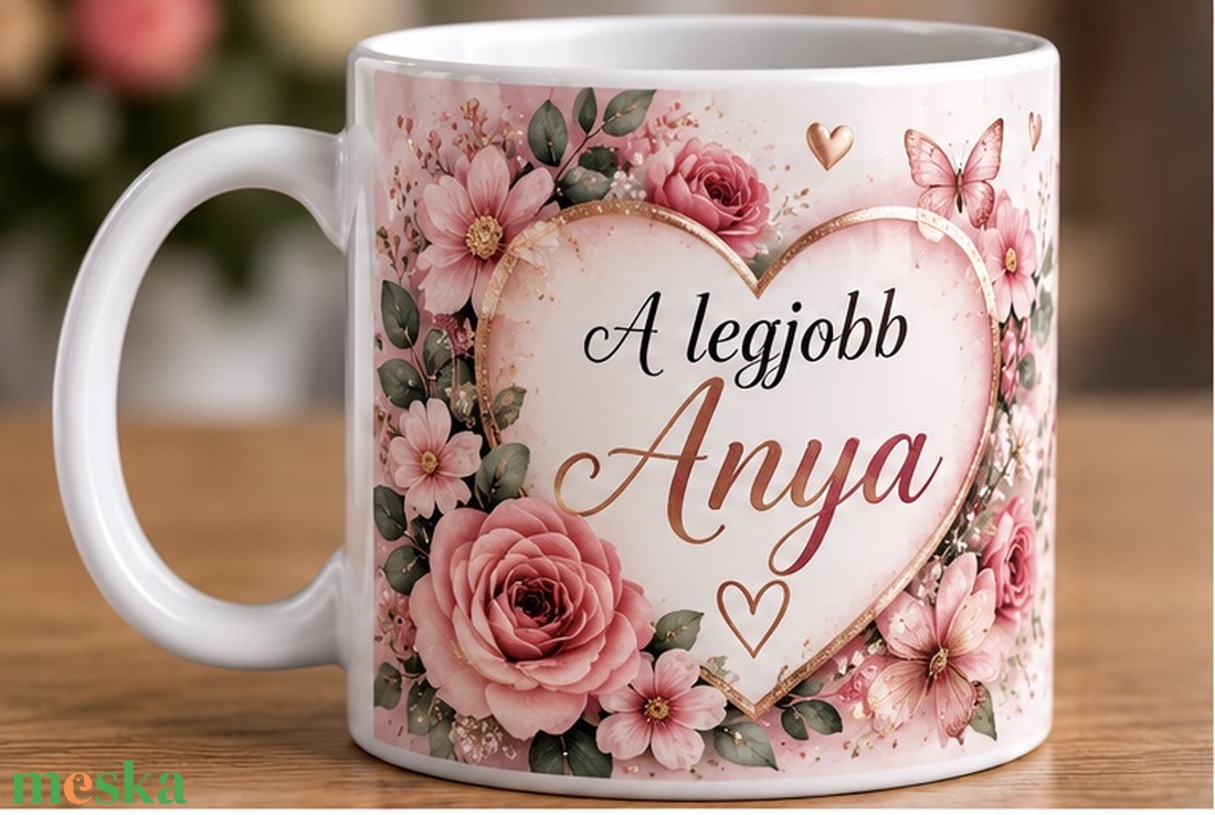 Legjobb Anya - otthon & életmód - konyhafelszerelés, tálalás - tálalás - bögre & csésze - Meska.hu