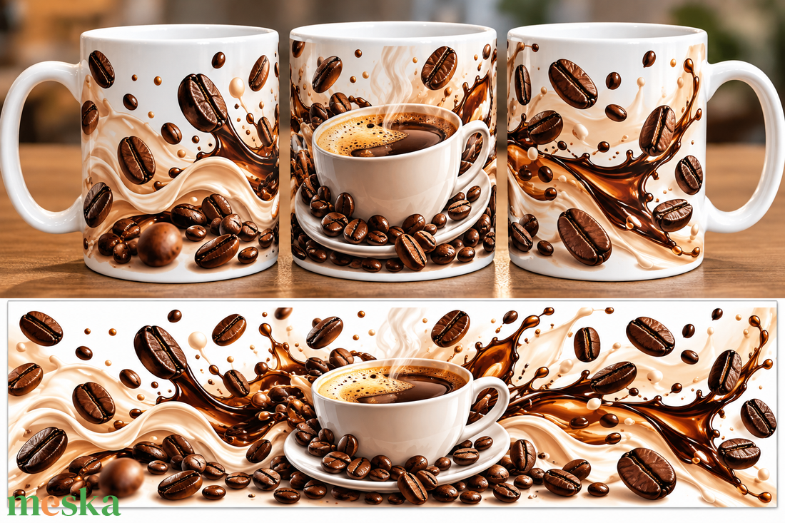 Coffee Bögre - otthon & életmód - konyhafelszerelés, tálalás - tálalás - bögre & csésze - Meska.hu