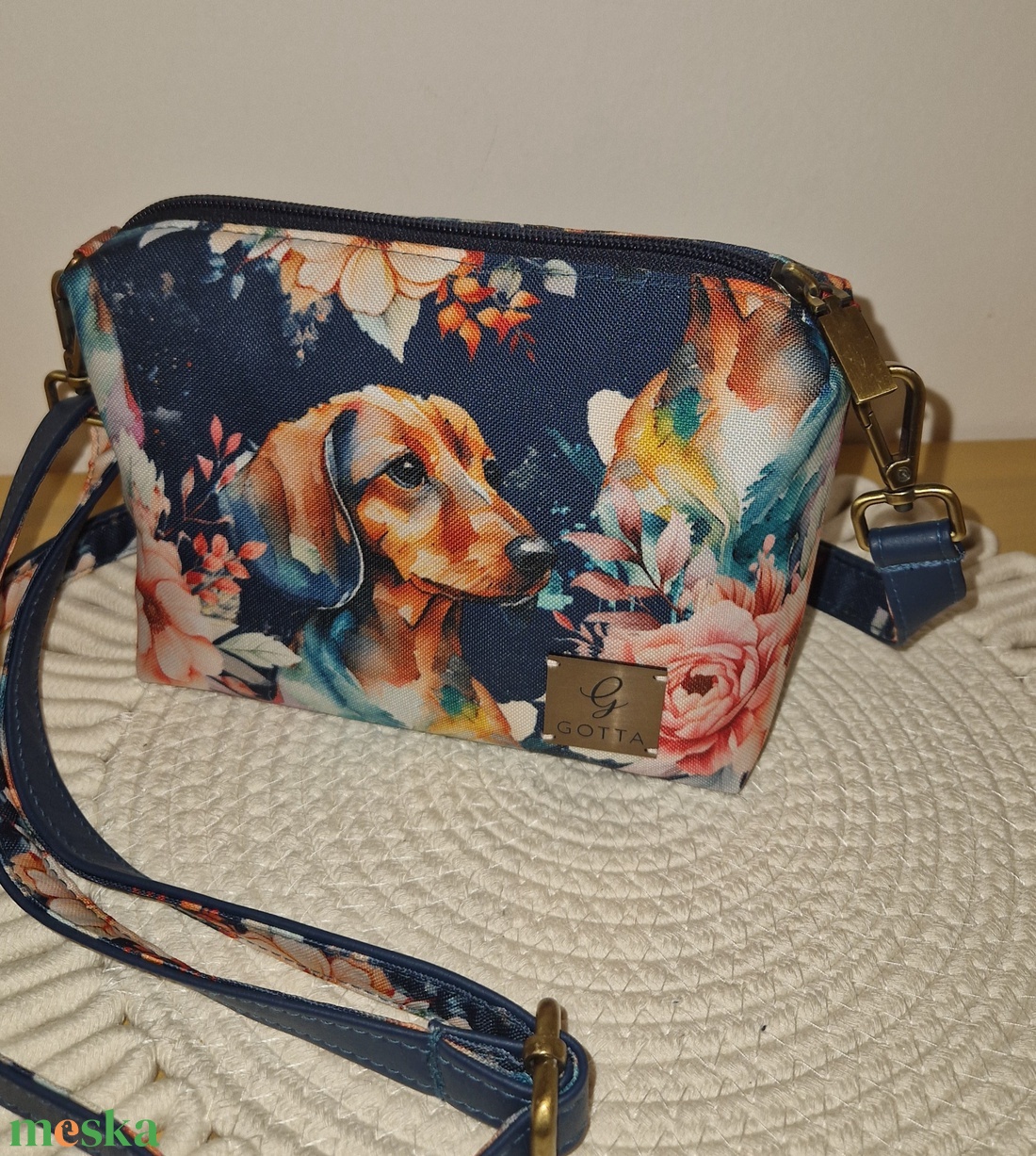 Mini crossbody táska - tacsis - táska & tok - kézitáska & válltáska - tarisznya - Meska.hu