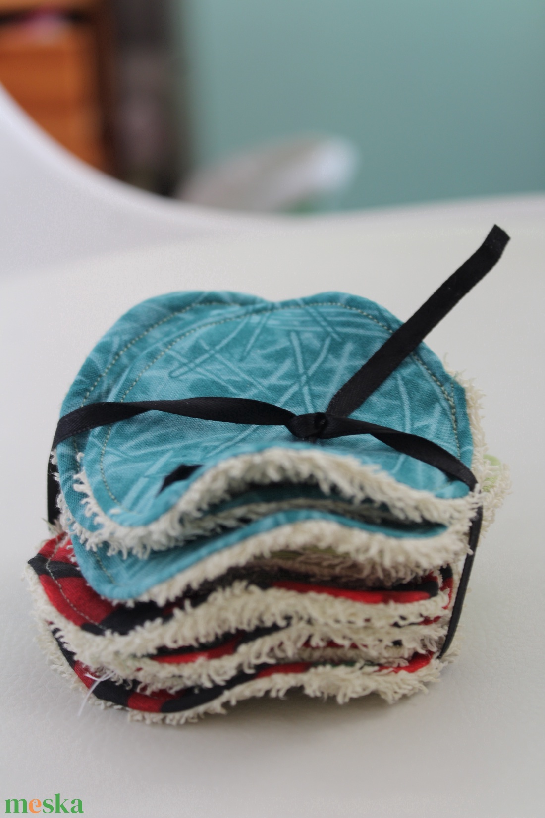 Öko arctisztító korongok - szépségápolás - arcápolás - arctisztító korong - Meska.hu