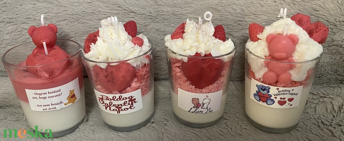 illatos szójaviasz illatgyertya - otthon & életmód - gyertya, illat, aroma - gyertya - Meska.hu