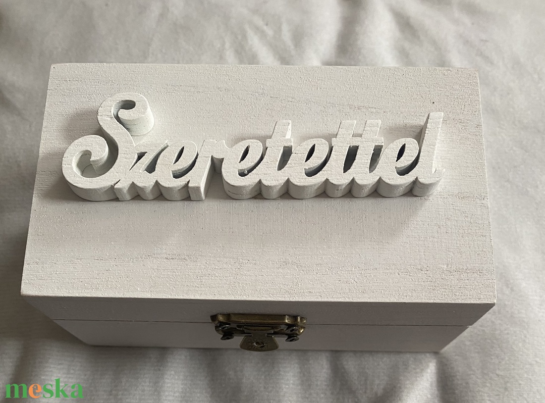 Szappanrózsa doboz felirattal - otthon & életmód - dekoráció - virágdísz és tartó - virágbox, virágdoboz - Meska.hu