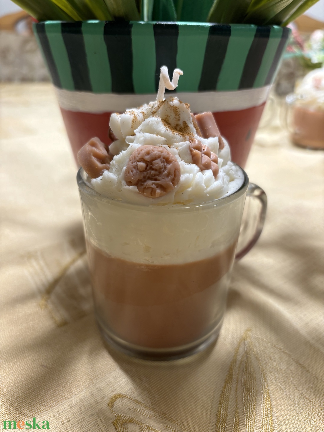 Kávé illatgyertya - otthon & életmód - gyertya, illat, aroma - illatviasz - Meska.hu