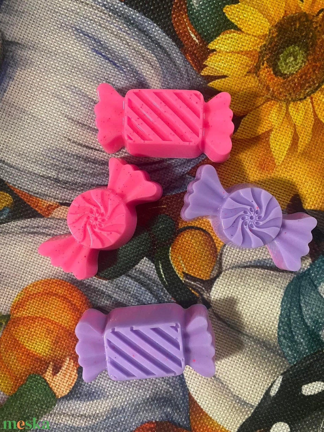 Illatos dekorszappan szaloncukor - szépségápolás - szappan & fürdés - kézműves szappan - Meska.hu