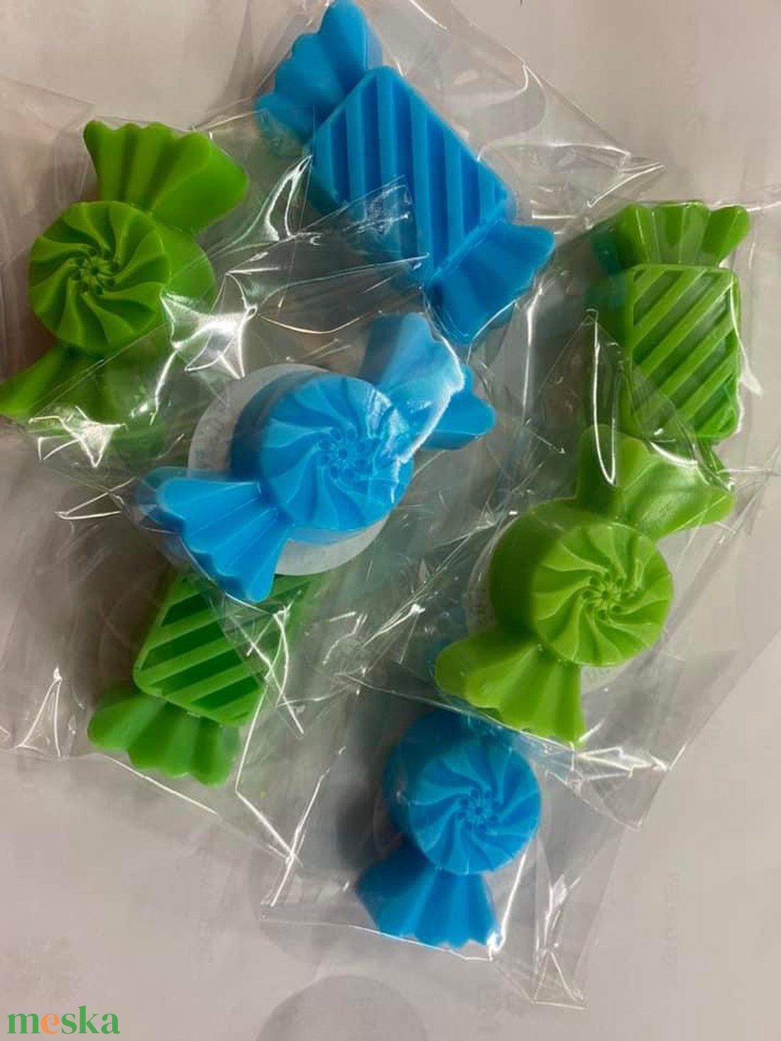 Illatos dekorszappan szaloncukor - szépségápolás - szappan & fürdés - kézműves szappan - Meska.hu