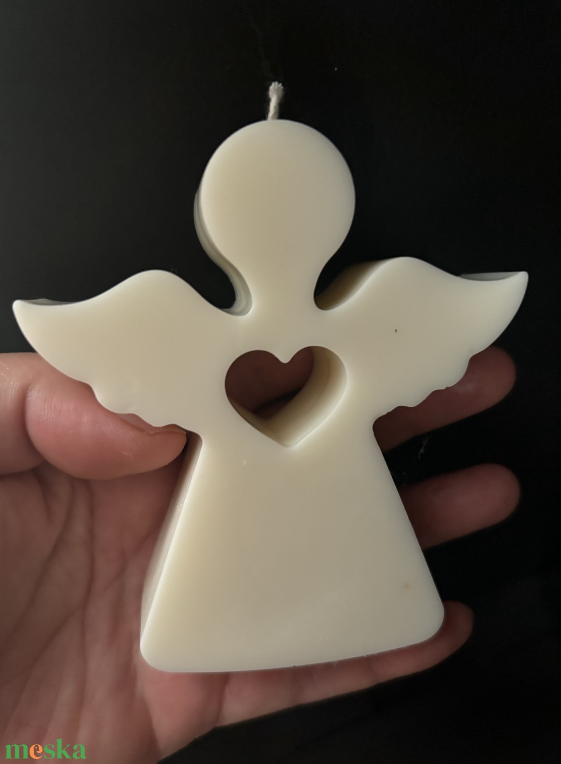 Angyalka illat gyertya - kellékek & szerszámok - vegyes alapanyag - Meska.hu