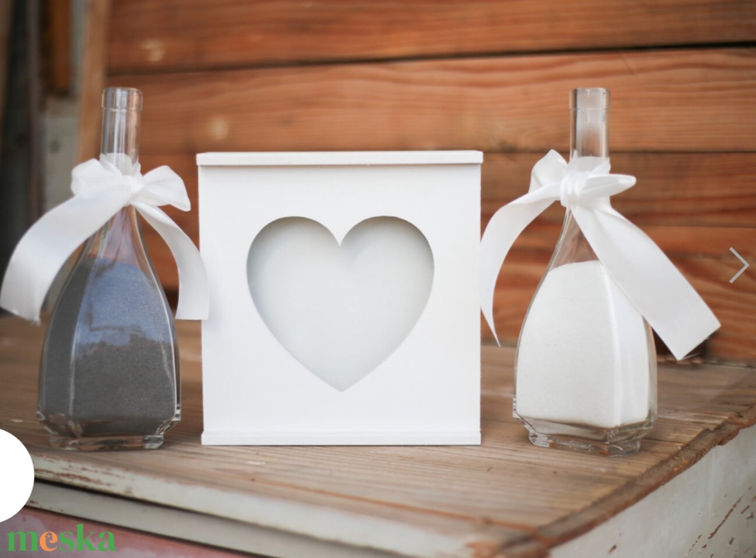 Homokceremónia szett - esküvő - emlék & ajándék - nászajándék - ceremónia szett - Meska.hu