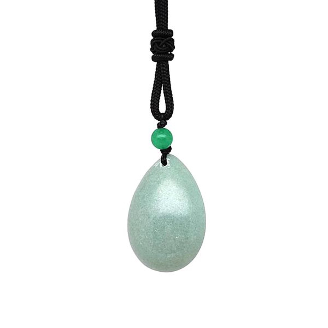 Csepp aventurin medál zsinóron 2x3,5cm - ékszer - nyaklánc - medál - Meska.hu