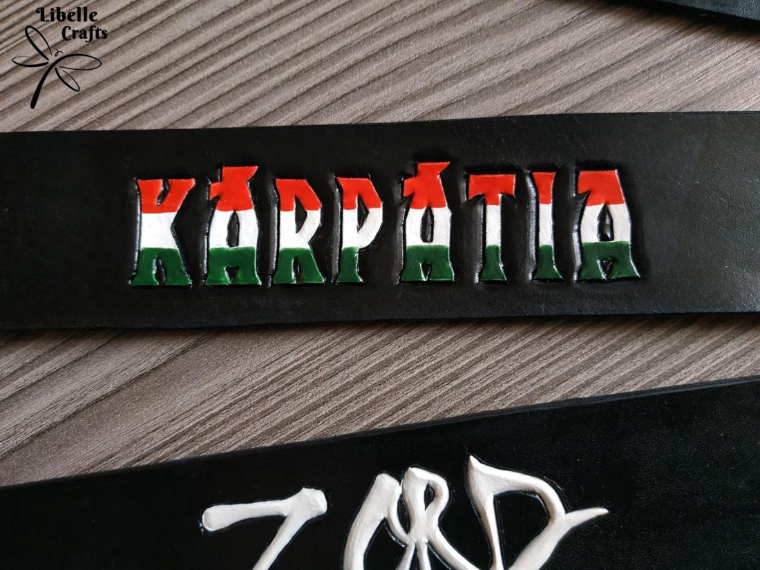 Kárpátia feliratú karpánt - ékszer - karkötő - széles karkötő - Meska.hu