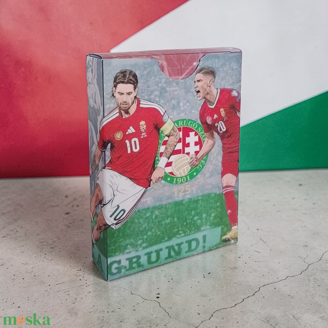 Magyar Válogatott � 2 az 1�ben kártyajáték - játék & sport - készségfejlesztő és logikai játék - memória játékok - Meska.hu