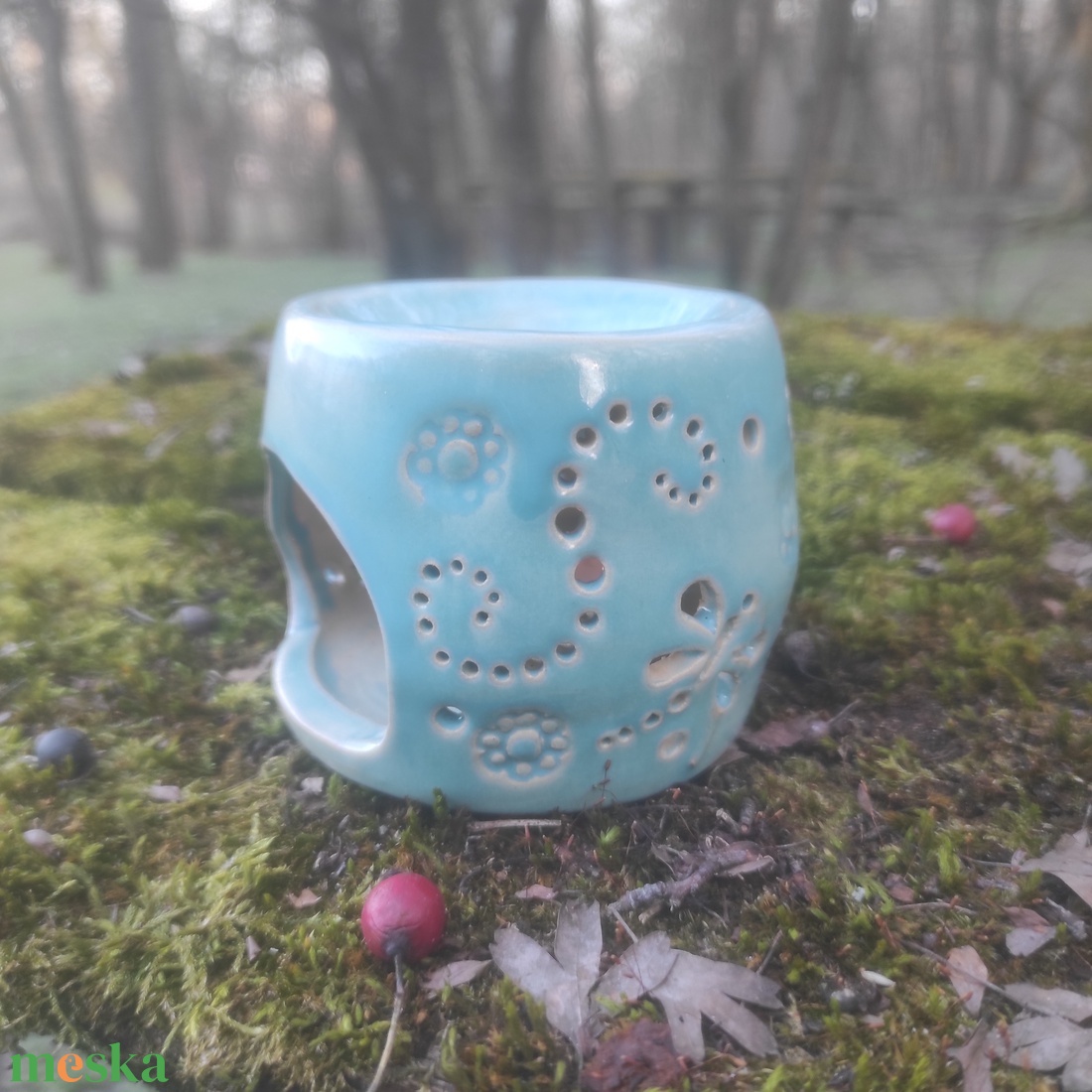 Szitakötős párologtató  - otthon & életmód - dekoráció - spiritualitás - füstölő és füstölőtartó - Meska.hu