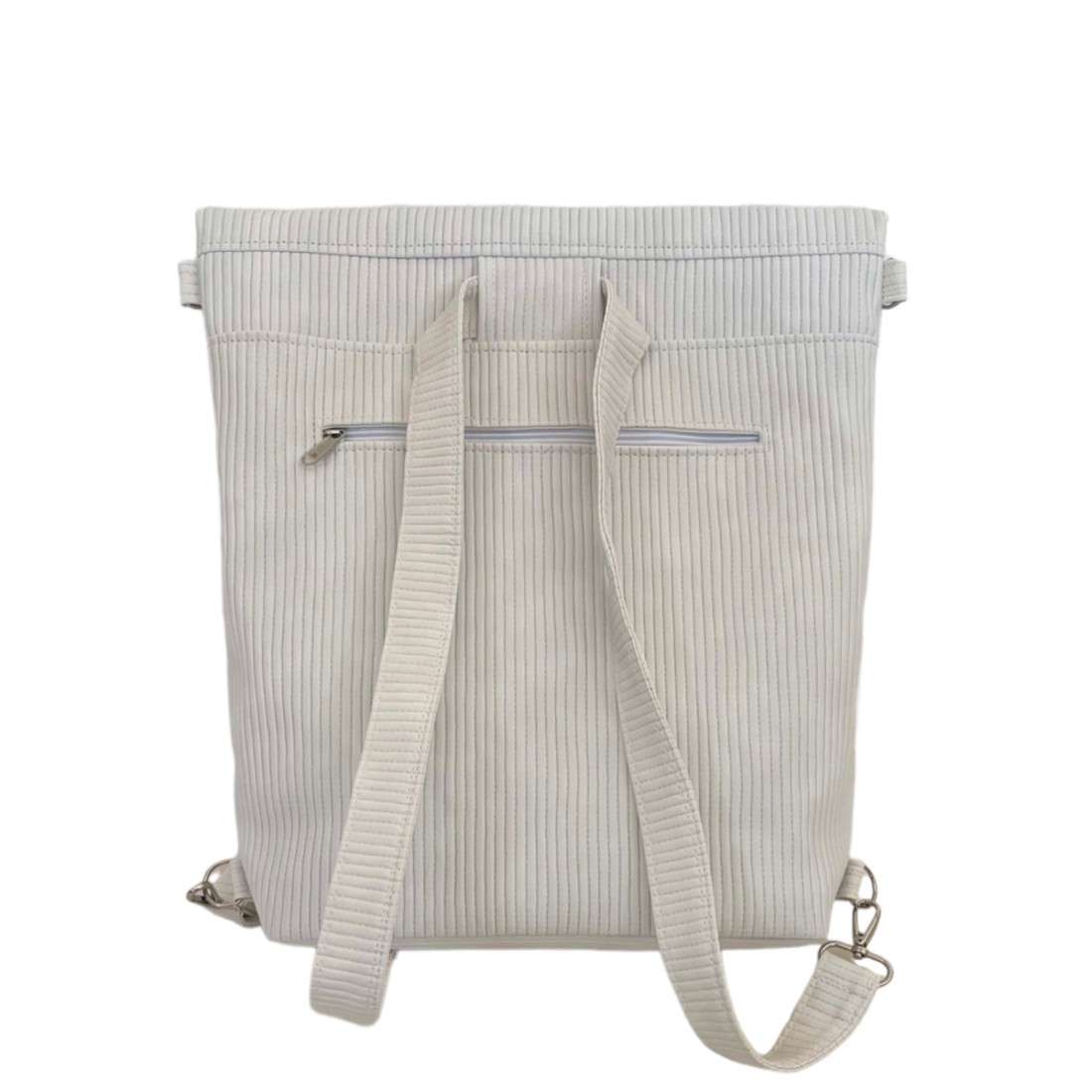 SuziartBag Fehér bordás 2in1 hátizsák - táska & tok - kézitáska & válltáska - válltáska - Meska.hu SuziartBag Fehér bordás 2in1 hátizsák - táska & tok - kézitáska & válltáska - válltáska - Meska.hu