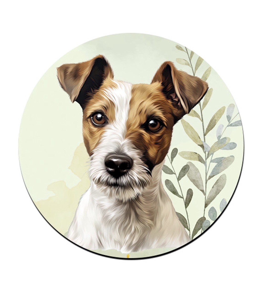 Jack Russell terrier portré mintás bögre alátét -  - Meska.hu