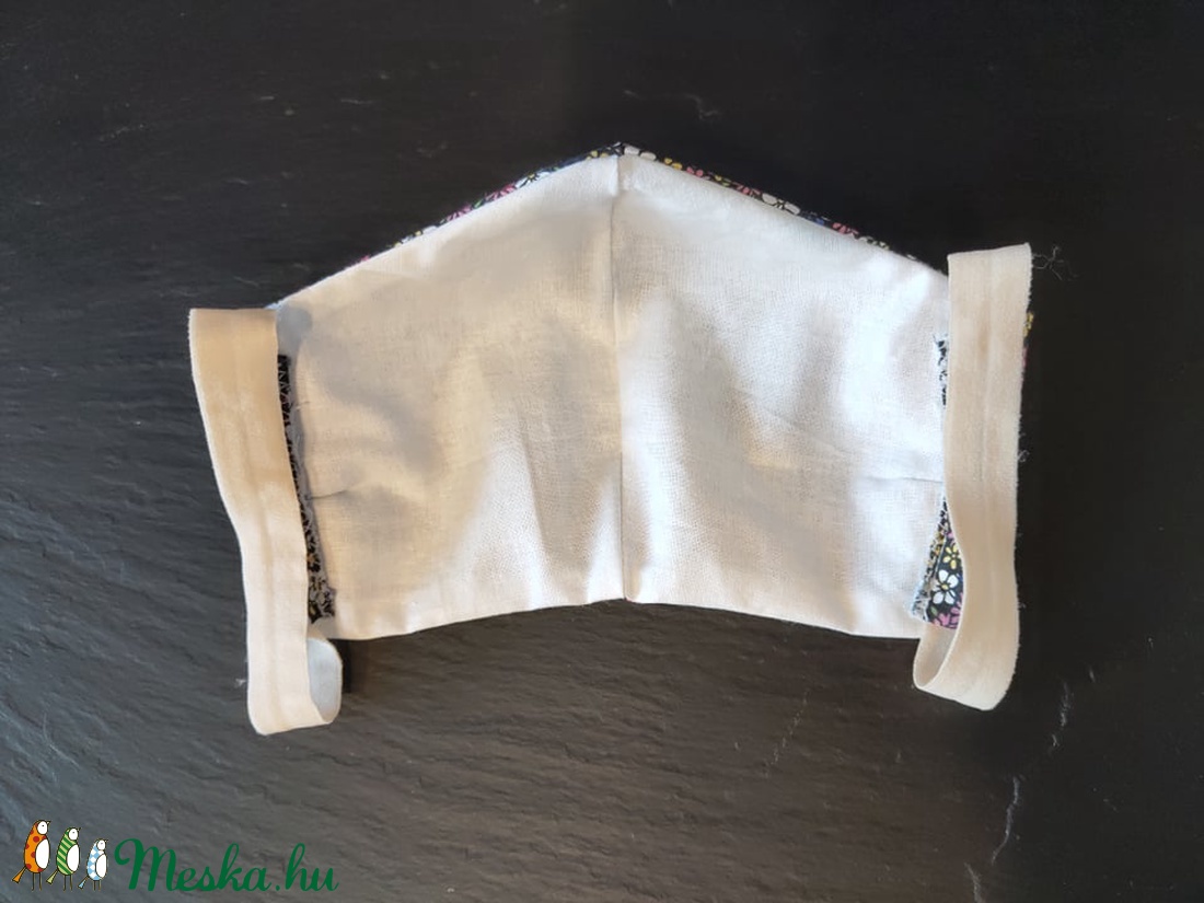 Egyedi szájmaszk / 2 db  Textil szájmaszk  Pamutvászon szájmaszk  Mosható szájmaszk - női - női - Meska.hu