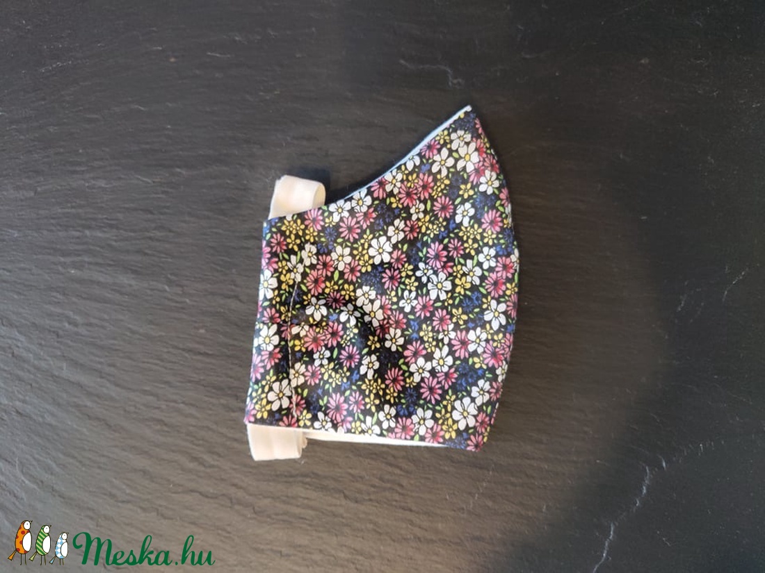Egyedi szájmaszk / 2 db  Textil szájmaszk  Pamutvászon szájmaszk  Mosható szájmaszk - női - női - Meska.hu