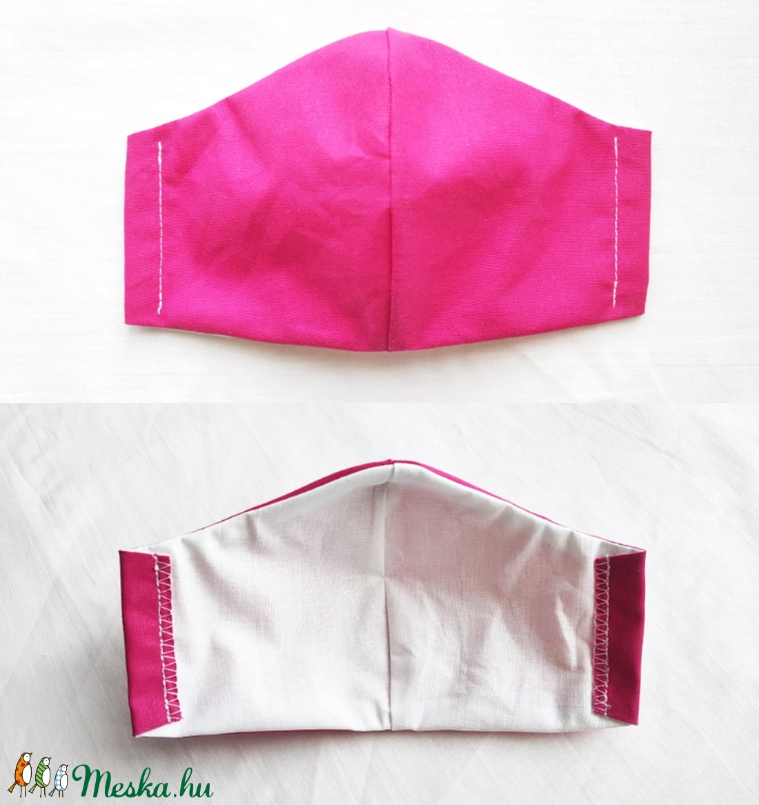 Egyedi szájmaszk / Textil szájmaszk  Pamutvászon szájmaszk  Mosható szájmaszk - női - női - Meska.hu