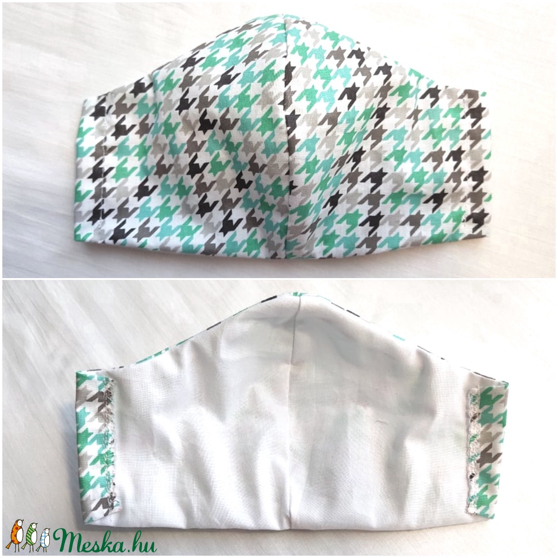 Egyedi szájmaszk  / 2 db  Textil szájmaszk  Pamutvászon szájmaszk  Mosható szájmaszk - női - női - Meska.hu