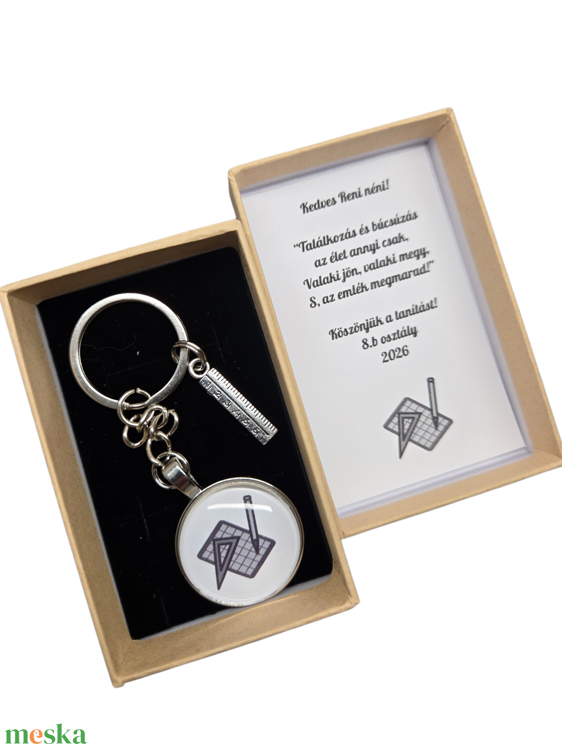Ballagási kulcstartók tanároknak - ékszer - ékszertartó - ékszerdoboz - Meska.hu