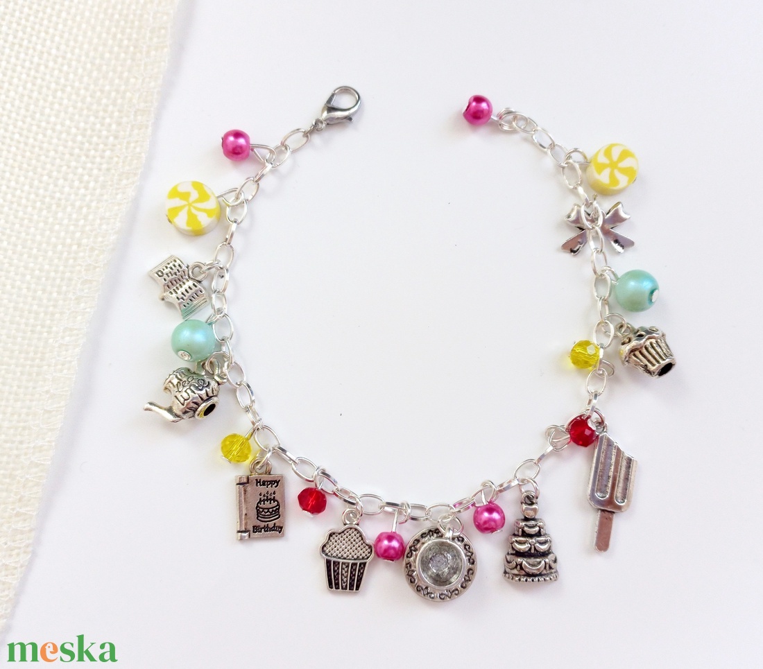 mese cukrászda karkötő - ékszer - karkötő - charm karkötő - Meska.hu mese cukrászda karkötő - ékszer - karkötő - charm karkötő - Meska.hu