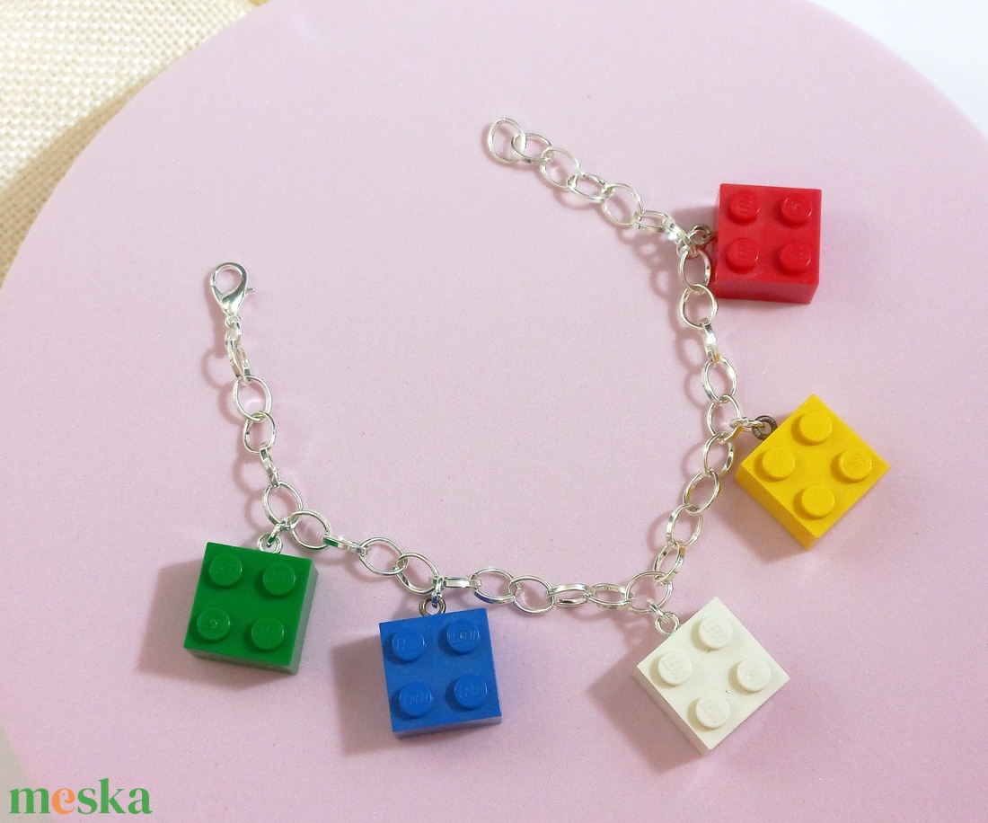 Lego karkötő - ékszer - karkötő - charm karkötő - Meska.hu Lego karkötő - ékszer - karkötő - charm karkötő - Meska.hu