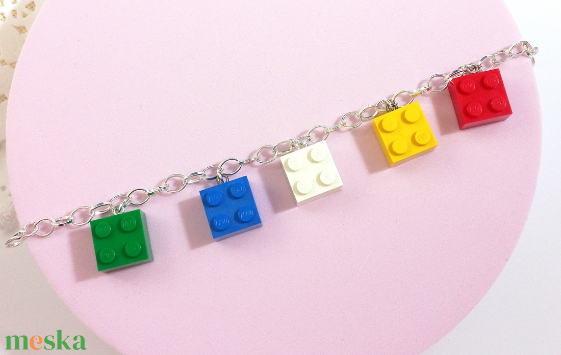 Lego karkötő - ékszer - karkötő - charm karkötő - Meska.hu Lego karkötő - ékszer - karkötő - charm karkötő - Meska.hu