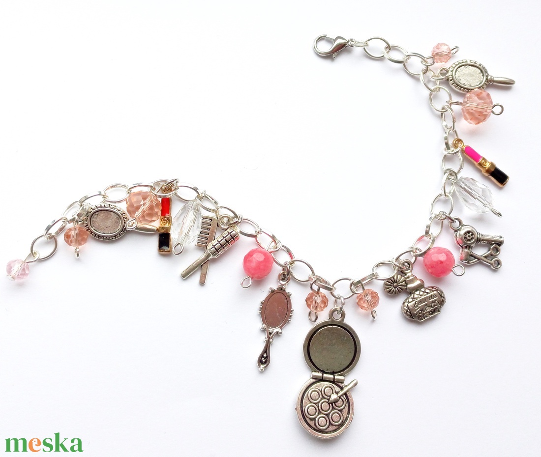 Sminkes, stylist karkötő - ékszer - karkötő - charm karkötő - Meska.hu Sminkes, stylist karkötő - ékszer - karkötő - charm karkötő - Meska.hu