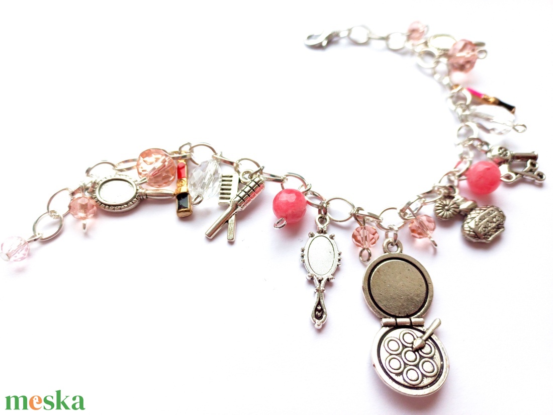 Sminkes, stylist karkötő - ékszer - karkötő - charm karkötő - Meska.hu Sminkes, stylist karkötő - ékszer - karkötő - charm karkötő - Meska.hu