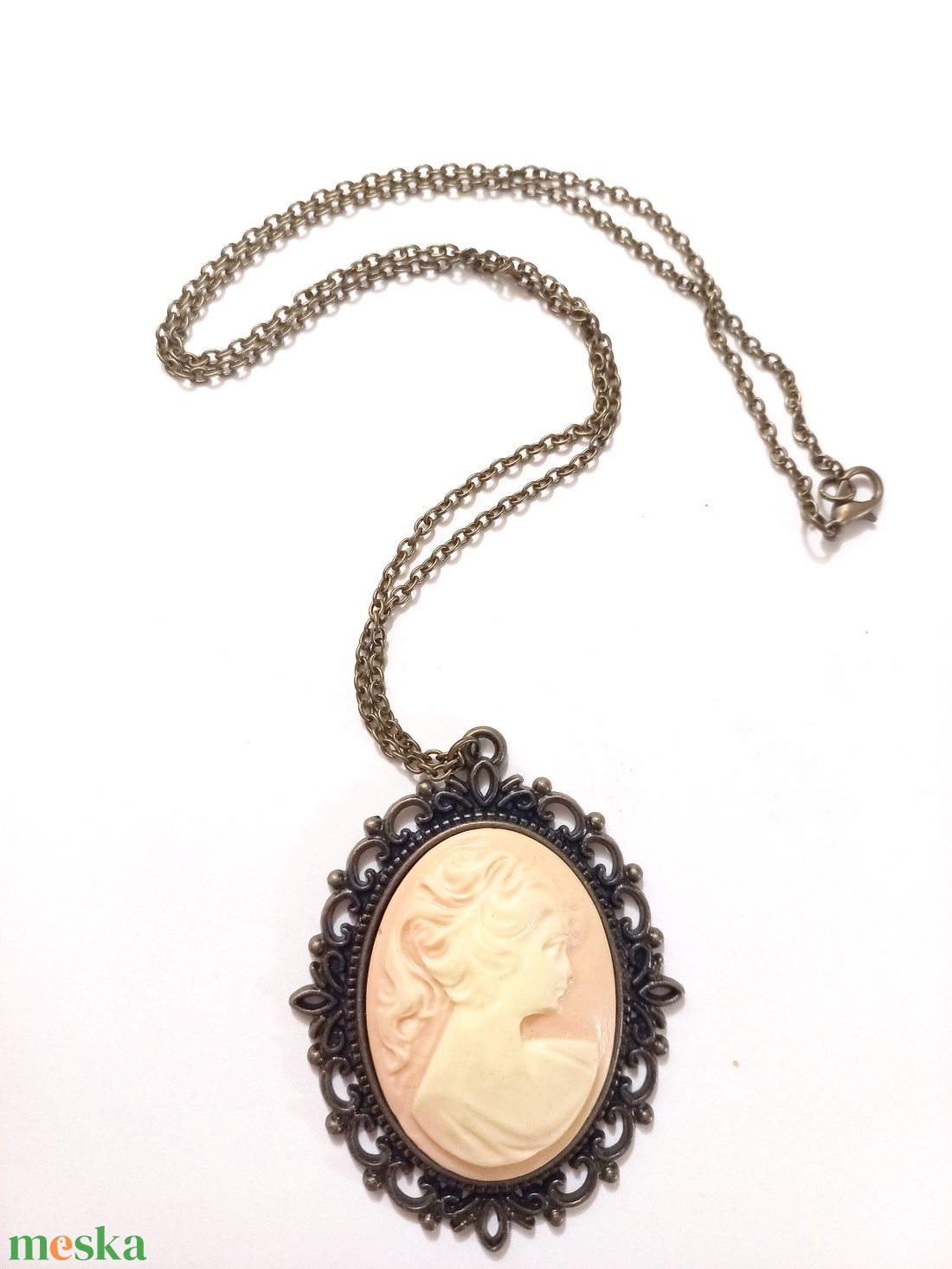 Óriás vintage káme nyaklánc - ékszer - nyaklánc - cameo nyaklánc - Meska.hu Óriás vintage káme nyaklánc - ékszer - nyaklánc - cameo nyaklánc - Meska.hu