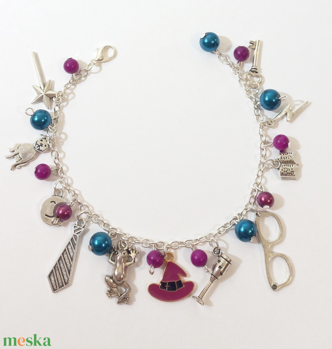 Harry Potter karkötő - ékszer - karkötő - charm karkötő - Meska.hu Harry Potter karkötő - ékszer - karkötő - charm karkötő - Meska.hu