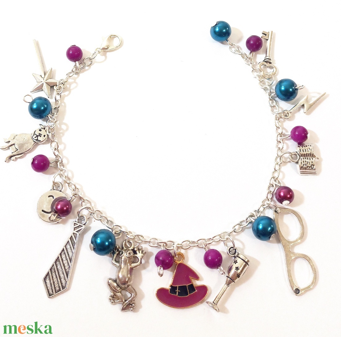 Harry Potter karkötő - ékszer - karkötő - charm karkötő - Meska.hu Harry Potter karkötő - ékszer - karkötő - charm karkötő - Meska.hu