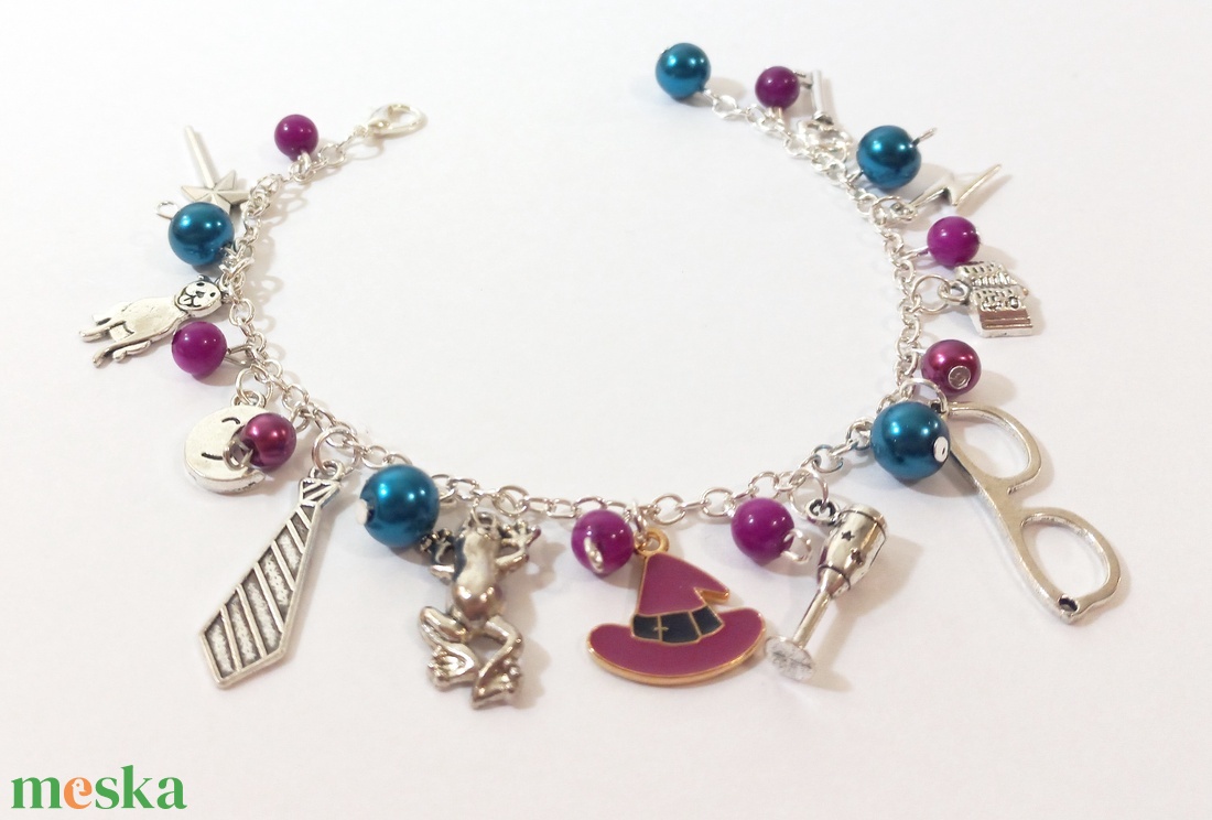 Harry Potter karkötő - ékszer - karkötő - charm karkötő - Meska.hu Harry Potter karkötő - ékszer - karkötő - charm karkötő - Meska.hu