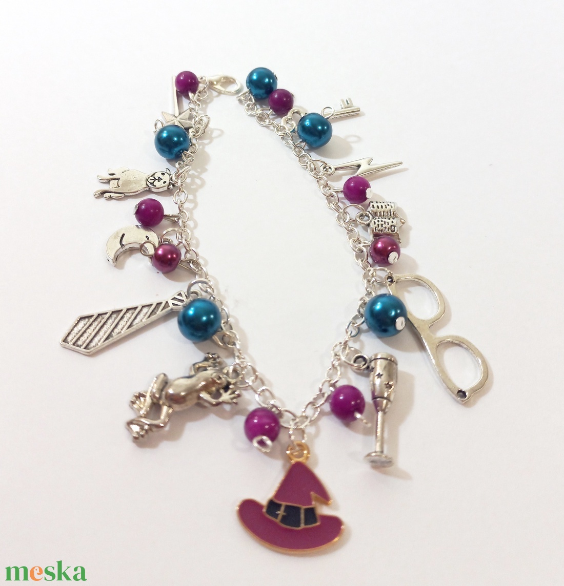 Harry Potter karkötő - ékszer - karkötő - charm karkötő - Meska.hu Harry Potter karkötő - ékszer - karkötő - charm karkötő - Meska.hu