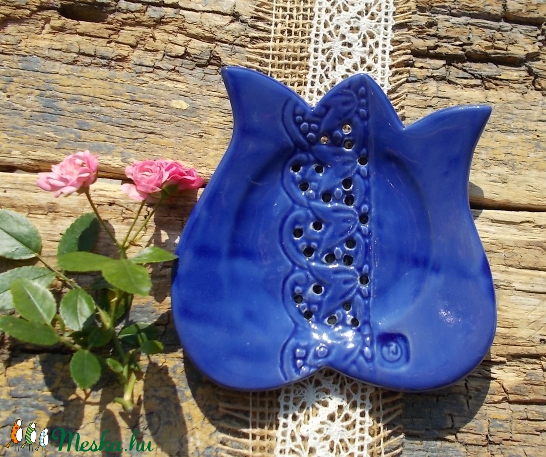 Tulipán szappantartó  -  - Meska.hu Tulipán szappantartó  -  - Meska.hu