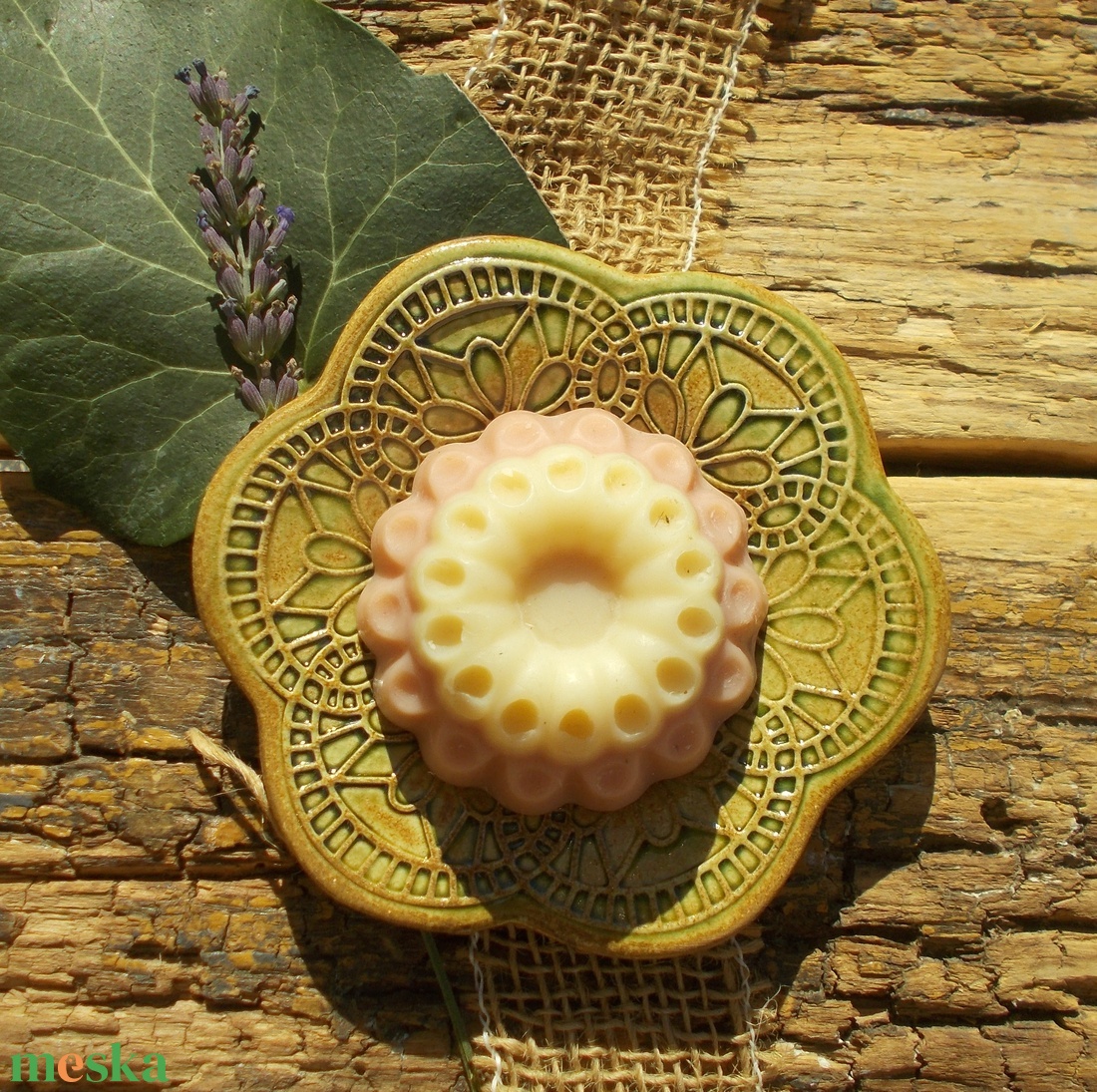 Tenyérnyi szappantartó - otthon & életmód - fürdőszoba - szappantartó - Meska.hu