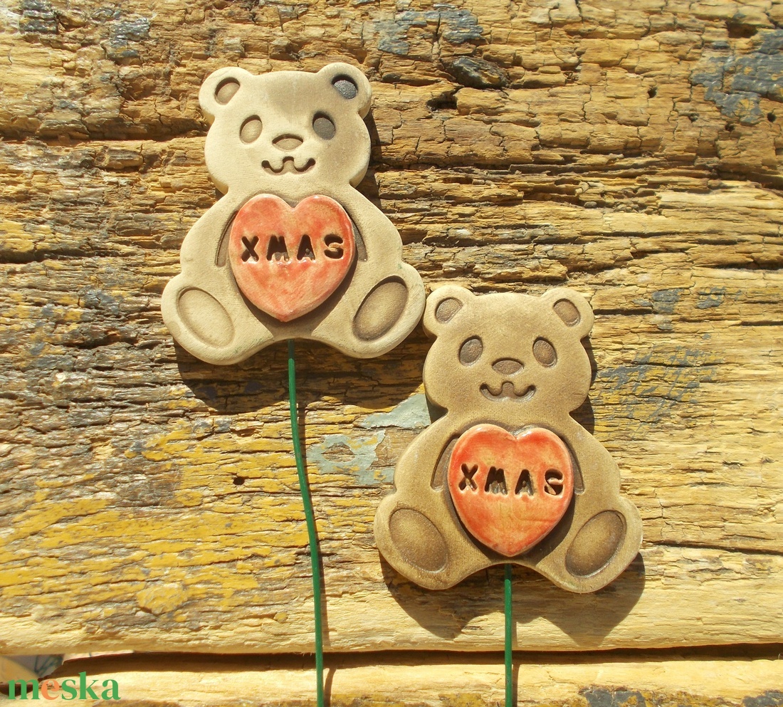 Macik - karácsony - karácsonyi lakásdekoráció - karácsonyfadíszek - Meska.hu