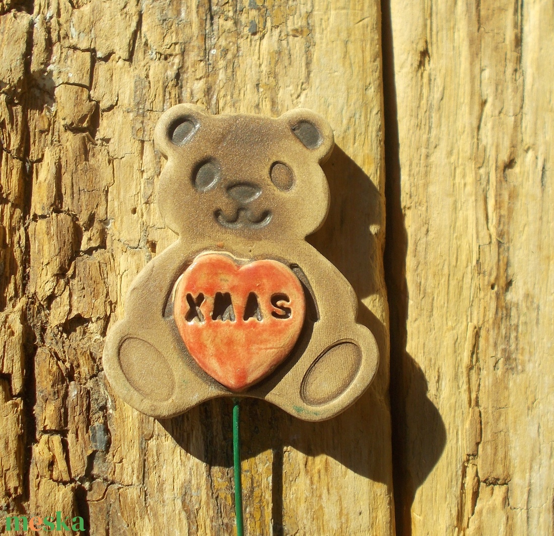 Macik - karácsony - karácsonyi lakásdekoráció - karácsonyfadíszek - Meska.hu