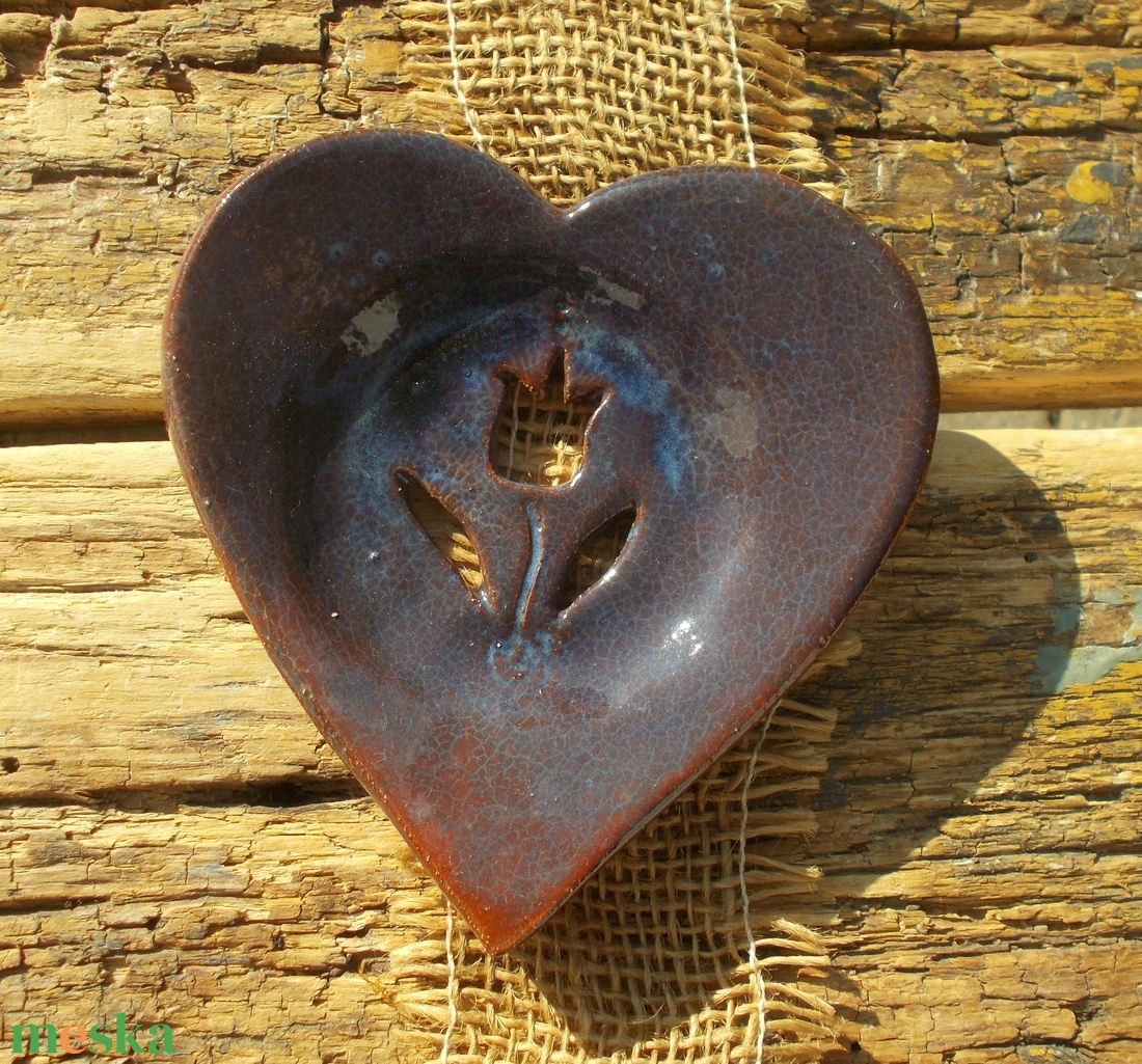 Tulipános szappantartó - otthon & életmód - fürdőszoba - szappantartó - Meska.hu