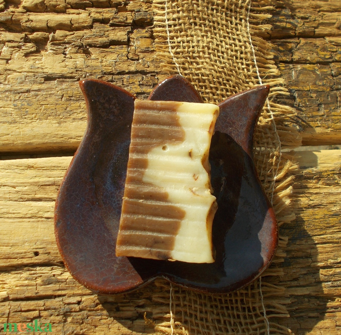 Tulipános szappantartó - otthon & életmód - fürdőszoba - szappantartó - Meska.hu