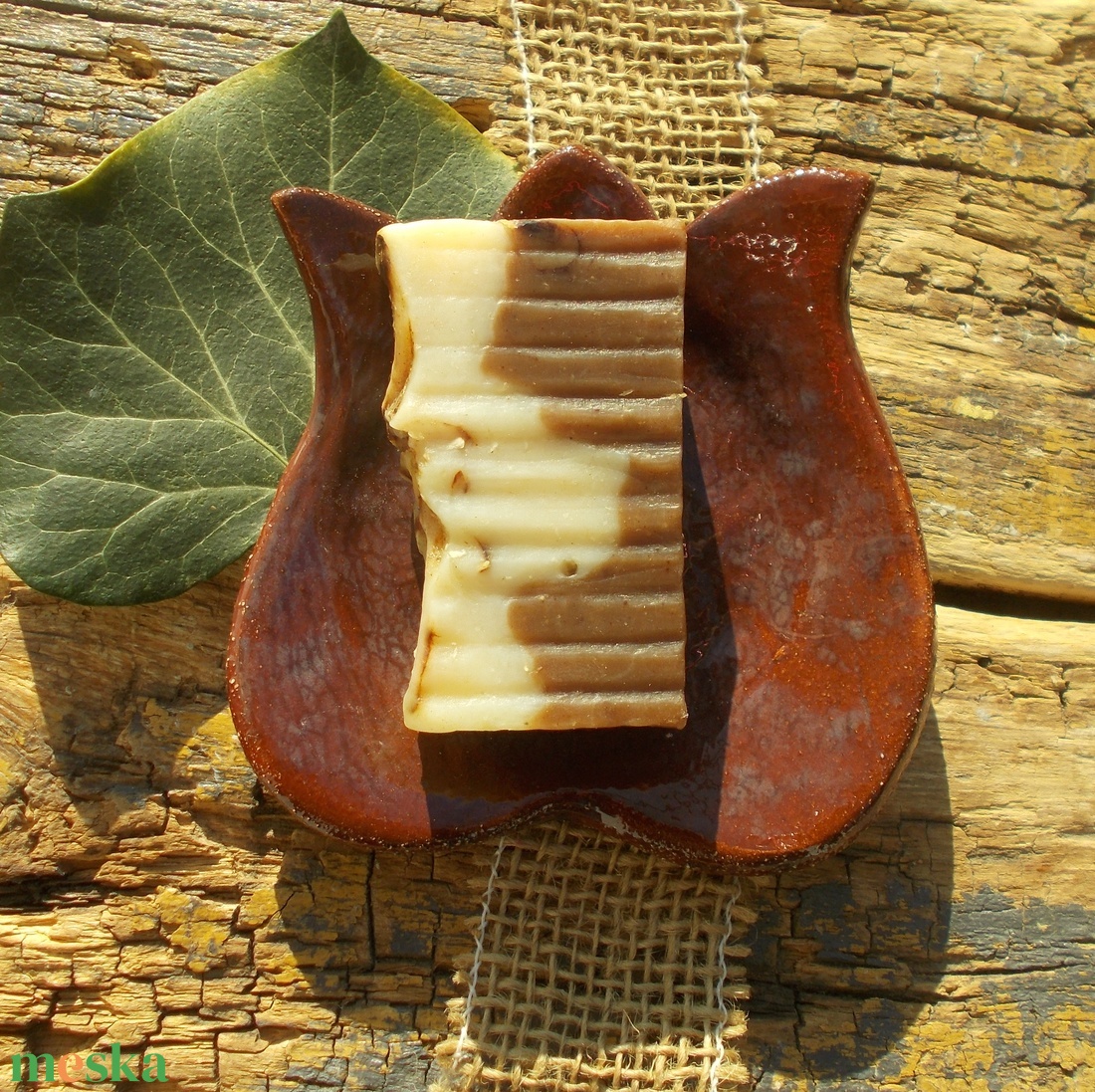 Tulipános szappantartó - otthon & életmód - fürdőszoba - szappantartó - Meska.hu