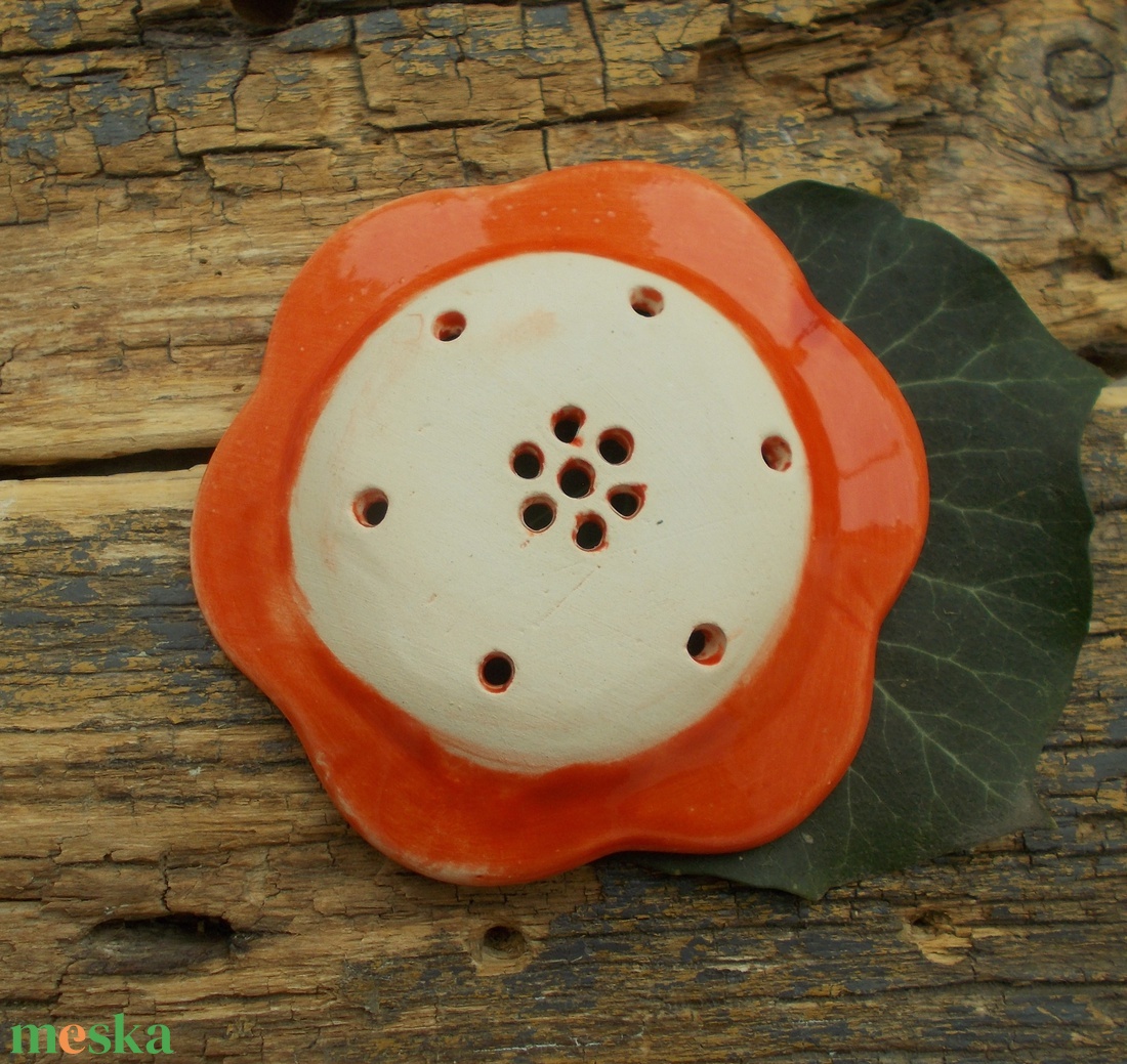 Tenyérnyi szappantartó - otthon & életmód - fürdőszoba - szappantartó - Meska.hu