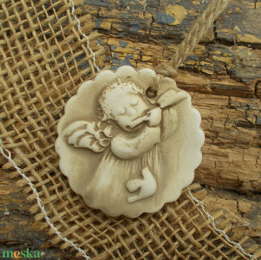 2 db Vintage karácsonyfadísz.  - karácsony - karácsonyi lakásdekoráció - karácsonyfadíszek - Meska.hu