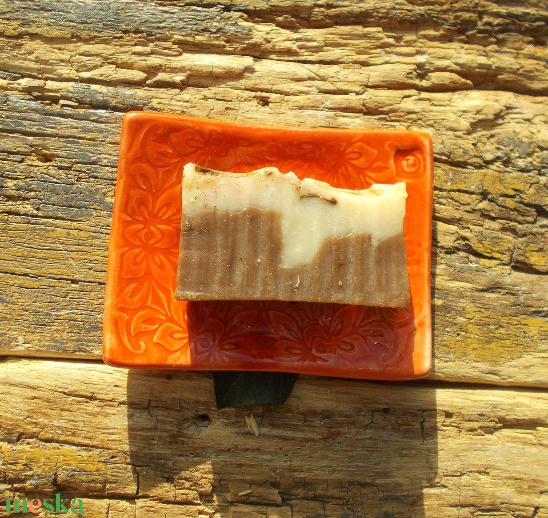 Piros szappantartó - otthon & életmód - fürdőszoba - szappantartó - Meska.hu