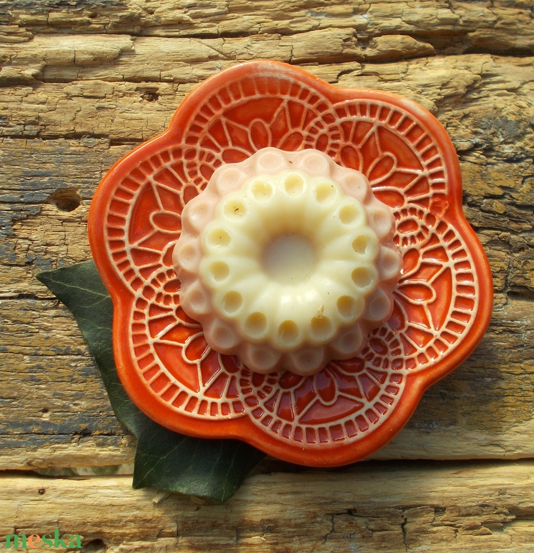 Tenyérnyi szappantartó - otthon & életmód - fürdőszoba - szappantartó - Meska.hu