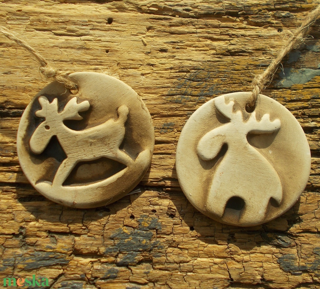 4 db Vintage karácsonyfadísz.  - karácsony - karácsonyi lakásdekoráció - karácsonyfadíszek - Meska.hu