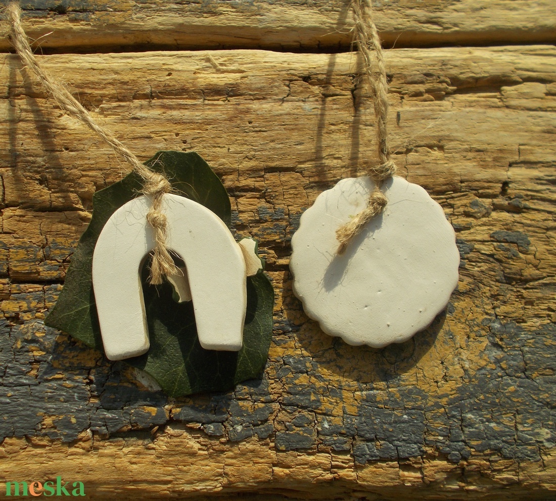 2 db Vintage karácsonyfadísz.  - karácsony - karácsonyi lakásdekoráció - karácsonyfadíszek - Meska.hu