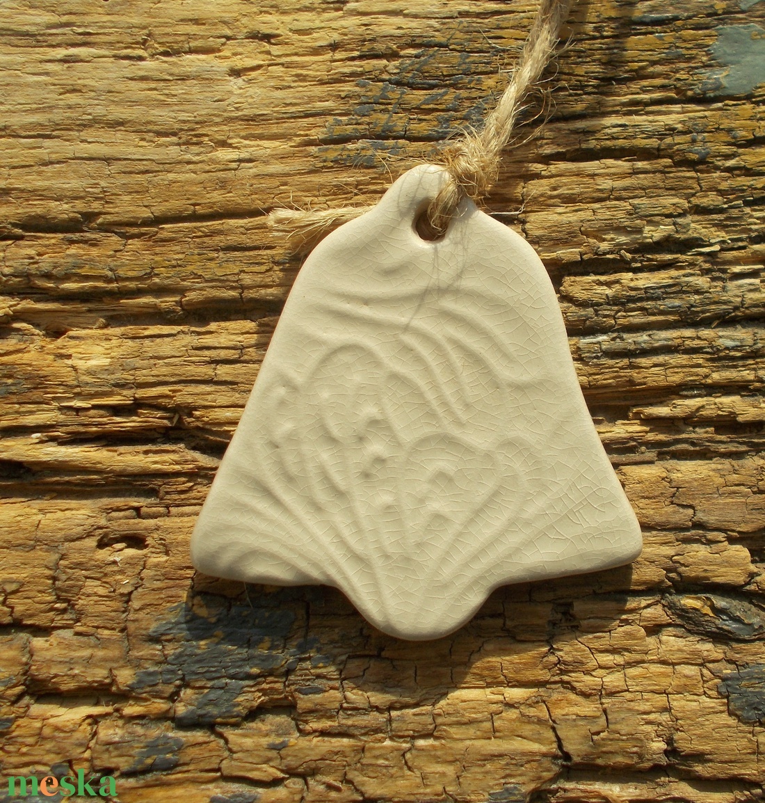 3 db mázas karácsonyfadísz  - karácsony - karácsonyi lakásdekoráció - karácsonyfadíszek - Meska.hu