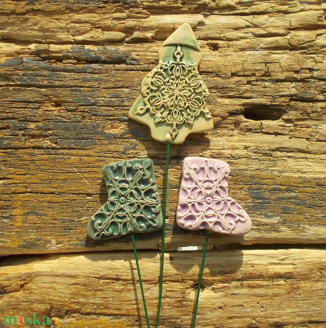 Tűzhetö díszek - karácsony - karácsonyi lakásdekoráció - karácsonyfadíszek - Meska.hu