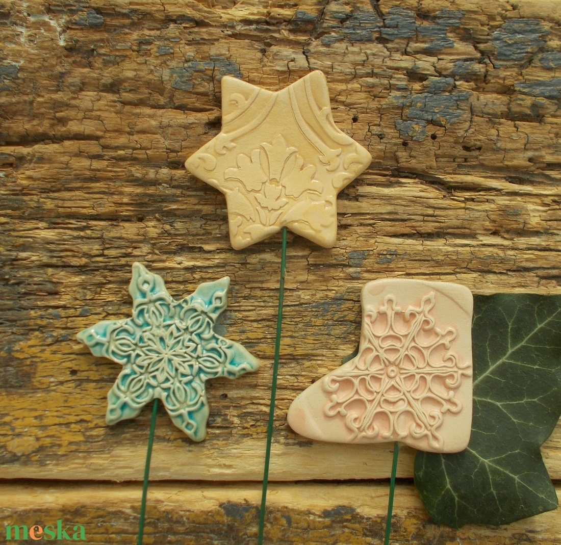 Tűzhetö díszek - karácsony - karácsonyi lakásdekoráció - karácsonyfadíszek - Meska.hu