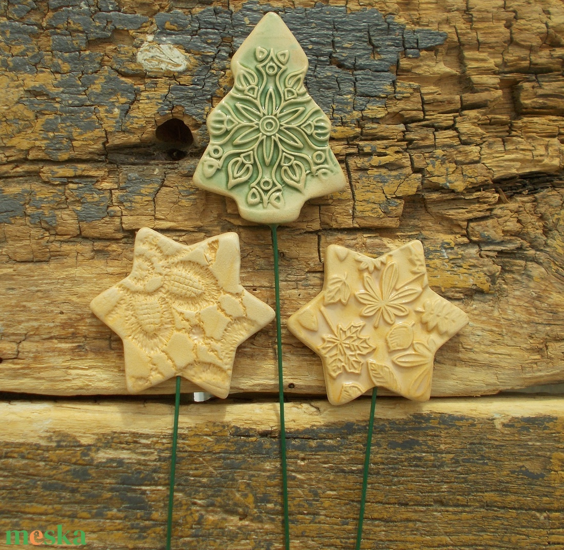 Tűzhetö díszek - karácsony - karácsonyi lakásdekoráció - karácsonyfadíszek - Meska.hu